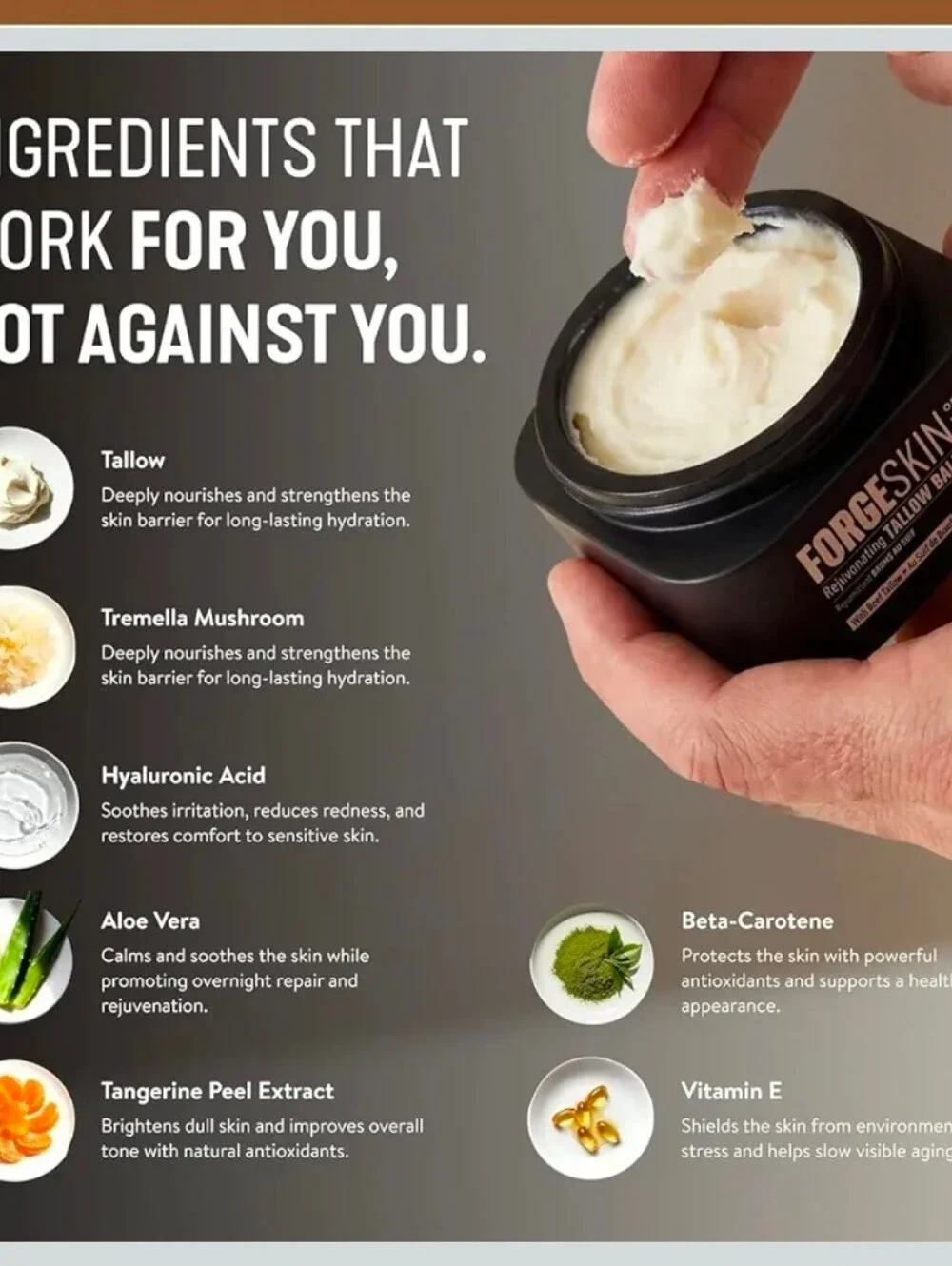Forgeskin Rejuvenating Tallow Balm